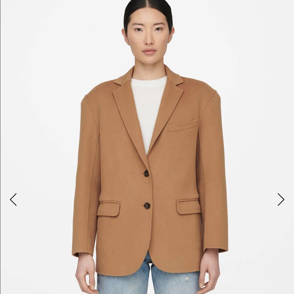 BNWT Anine Bing Quinn blazer in Camel